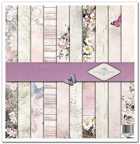 ITD Collection Scrapbooking-pakket 30 x 30 cm, roze zomertijd (SLS-007)