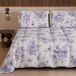 PETTI Artigiani Italiani Bedrukt winterdekbed 220 × 260 cm | Botanisch 03 Paars