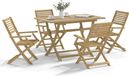 Maison Exclusive - Ensemble de salle à manger de jardin 5 pièces en bois massif d'acacia