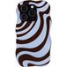 Selencia Vivid Wavy Backcover met MagSafe voor de Apple iPhone 15 Pro - Dream Swirl Chocolate