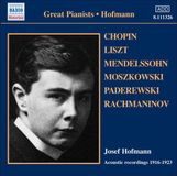Acoustic Naxos Historical Joseph Hofmann - Acoustic Recordings 1916-1923 (CD)