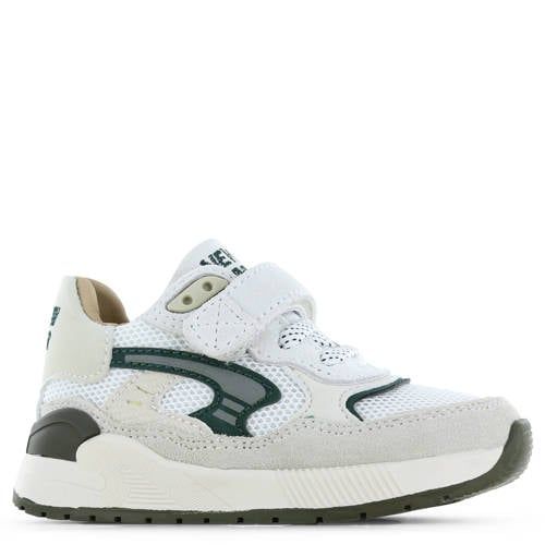 Shoesme sneakers beige/wit/groen