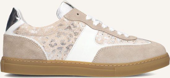 Floris van Bommel Sfw-10096 Minni Sneakers - Leer - Dames - Beige - Maat 39