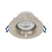 EGLO LED inbouwspot Salabate Ø 8,8 cm, plafondspot badkamer, vlak | aluminium zilver, warmwit, neutraalwit, koelwit, IP65