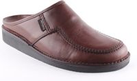 Amako 580 COGNAC heren slipper cognacbruin leer maat 44