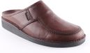Amako 580 COGNAC heren slipper cognacbruin leer maat 44