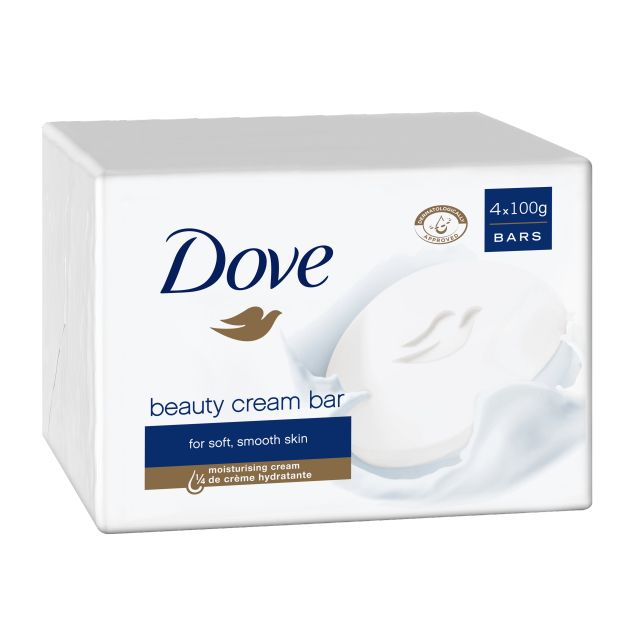 Dove Original Beauty Cream Bar - 4 x 100g - Zeep