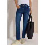 cecil Jeans met High Waist en smalle pijpen in Slim Fit