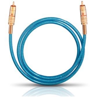 Oehlbach NF 113 DIGITAL SET - 0.5m - Audio kabel - blauw
