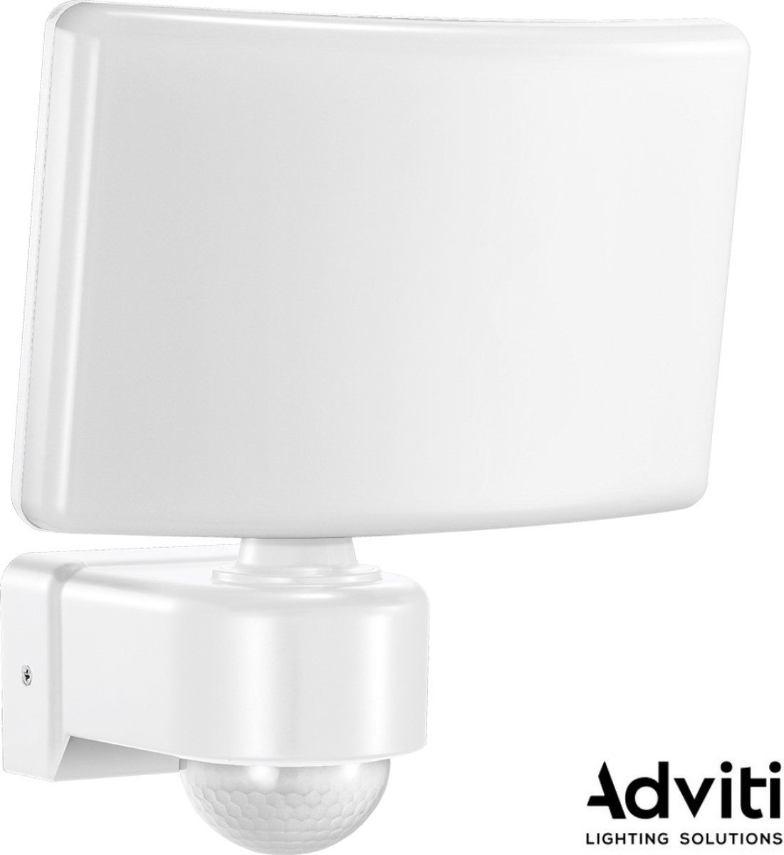 Adviti TOS LED Breedstraler met Bewegingssensor - 30W - 2200lm - 4000K - Wit
