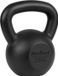 Rebel Active Serie - Gietijzeren Kettlebell - 20kg - Zwart