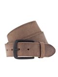 Vanzetti Leren riem Denim Love 40mm Full Leather Belt W90 Mid Brown bruine