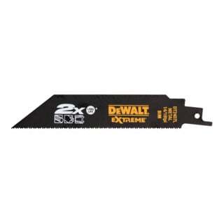 DEWALT DEWALT reciprozaagblad BIM metaal 152 mmk DT2407L-QZ Aantal:5