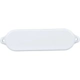 Talamex Pare-battages plat blanc - 45x12x6 cm