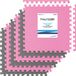 THUNDER® Foam Tegels PZ-02 Antislip Puzzelmat Roze-Grijs