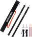 Bol Douche de camping Noir Aluminium 230 cm