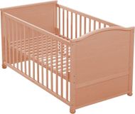 Roba lit combiné 70x140 cm bois naturel hauteur réglable - Co Sleeper