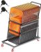 Vevor Opvouwbare Stoelstandaard voor 25 Stoelen 136kg L-Vorm Verticaal 1080x535x1080mm