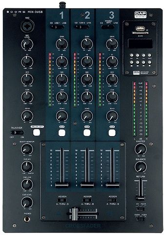 DAP Audio CORE Mix-3 USB DJ mixer
