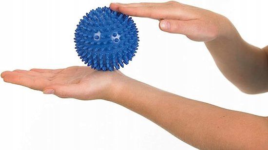 Togu Paarse Massagebal met Noppen - 8cm - Acupressuur & Fitness