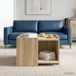Maison Exclusive Table basse Chêne Sonoma, 50,5 x 50 x 33 cm, panneau de particules