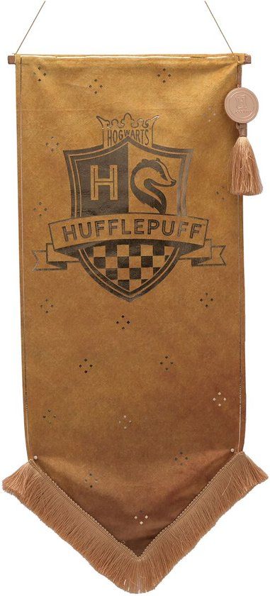 Harry Potter Hufflepuf Banner Unisex Decoratieve Artikelen - meerkleurig - Standard