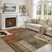 Tapis patchwork vintage pour salon
