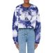 Moschino Sweatshirt Tie Dye Court Bleu