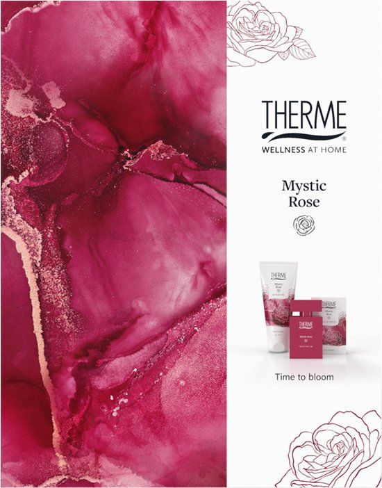 Therme Mystic Rose Eau de Parfum Geschenkset - 30 ml + Shower Gel - Bloemig - Vrouwen