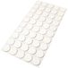 Adsamm® 50 x zelfklevende viltglijders Wit ø 22 mm Rond 3,5 mm dik