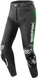Berik Track Zwart Groen Leren Motorbroek - Broek