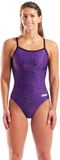 Arena Dames zwempak uit 1 stuk Snakeskin Lightdropback
