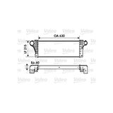 Valeo Intercooler, Inlaatluchtkoeler 817941