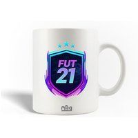FIFA 21 Ultimate Team FUT 21 Videospel Logo Violet Blauw Keramische mokkenetui