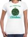 Bellatio Decorations Shoppartners Bv Wiet Kerstbal shirt / Kerst t-shirt All i want for Christmas wit voor dames - Kerstkleding / Christmas outfit L