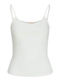 JJXX Jxsaga Str Singlet Top Jrs Noos Tanktop voor dames (1 stuk), Wit, L