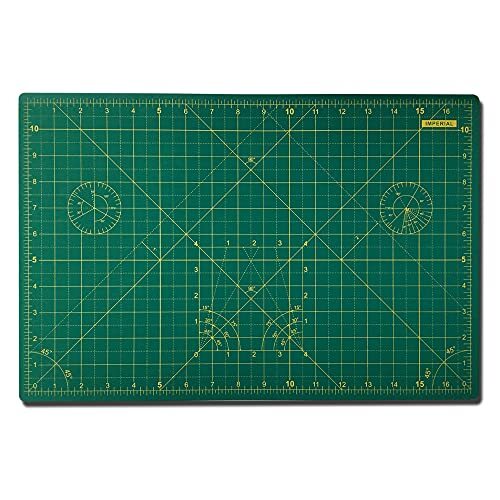 Ark cutting mat,Arche Heavy Duty Meerkleuren Layer zelfherstellende snijmat (verkrijgbaar in 3 maten) (A3 (30 x 45 x 0,3 cm),Groen