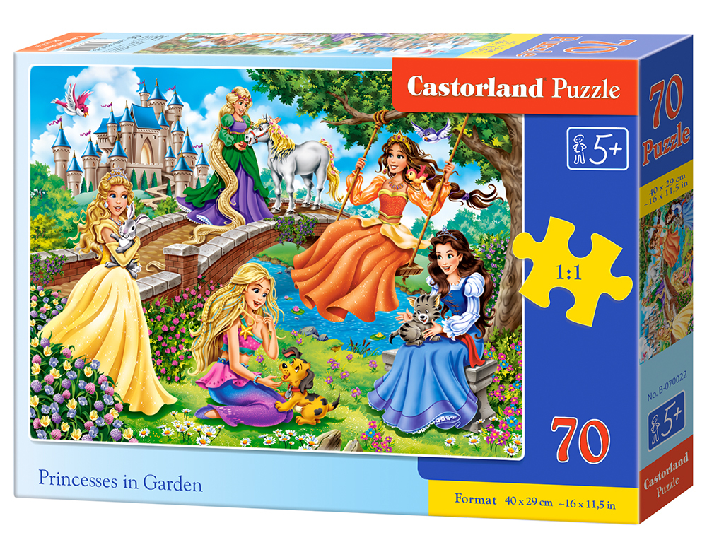 Castorland Princesses in Garden - 70pcs