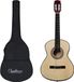 vidaXL Klassieke Gitaar Beginner met Tas 4/4 Lichtbruin