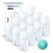 Aquafloow Class Waterfilterpatronen, Filterpatroon | Vervanging voor Brita Classic, Dafi Family, Vermindering van microplastics, Chloor, kalkaanslag en onzuiverheden – 12 Stuks