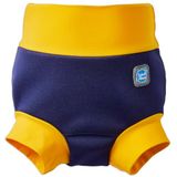 Happy Splash About Happy Nappy Zwemluier, marineblauw en geel, 0-3 maanden