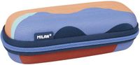 Milan The Fun Series semi-rigid oval etui Blauw
