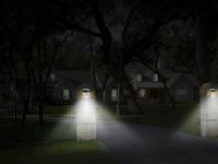 REV Solar LED-licht met bewegingsmelder, wit