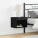 Maison Exclusive - Ensemble meuble TV, 2 pièces, noir, aspect chêne, panneau de particules