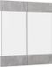 Vicco R-Line Keukenfront – 59.2 x 59 cm meubelfront voor de glazen hangkast Beton