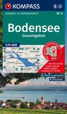KOMPASS Wanderkarte 1c Bodensee
