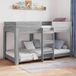 vidaXL Stapelbed voor kids Grijs Sonoma 100 x 200 cm Bewerkt hout