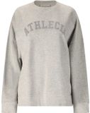Athlecia Dames sweatshirt Raniya Lichtgrijs Melange Katoen Fitness & Training