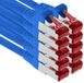 Merkloos Cat6 LAN-netwerkkabel 2m RJ45, Set van 10 - Blauw