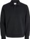 JACK&JONES ESSENTIALS JJEBRADLEY SWEAT POLO NOOS Pull Homme Noir XXL